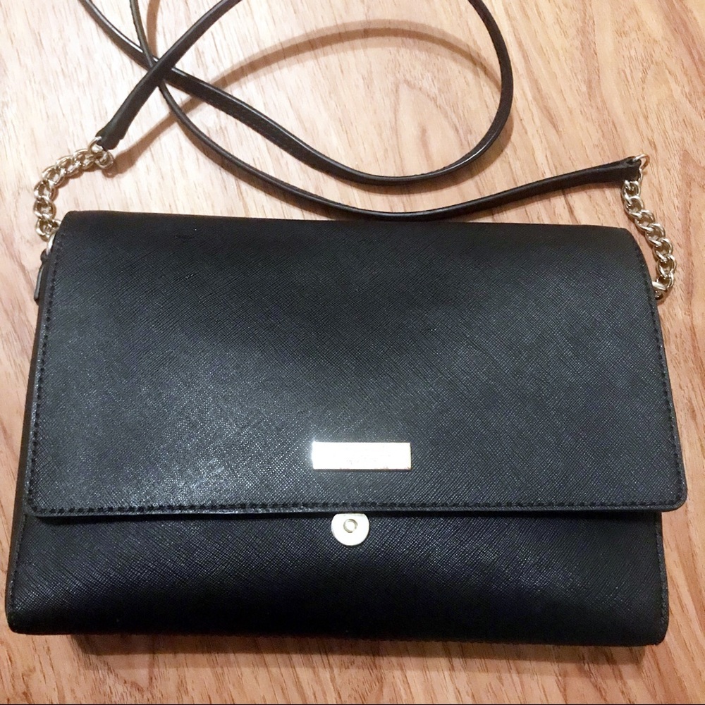 Kate Spade purse black Tilden place